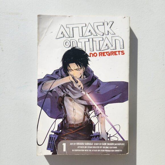 Attack on Titan: No Regrets 1 Manga Comicbook Comic Book Paperback  by Gun Snark - Picture 1 of 12